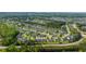 Discover a vibrant community from above, showcasing well-planned streets, inviting homes, and lush green spaces perfect for living at 1209 River Rock Rd, Hanahan, SC 29410