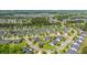 Expansive aerial shot of the community, highlighting well-maintained homes, verdant landscapes, and inviting streetscapes at 1209 River Rock Rd, Hanahan, SC 29410