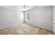 A bedroom with a ceiling fan and a window letting in natural light at 1233 Updyke Dr, Johns Island, SC 29455