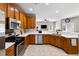 Spacious kitchen boasts stainless steel appliances, ample counter space, and plenty of cabinetry at 1233 Updyke Dr, Johns Island, SC 29455