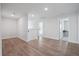Spacious bonus room featuring wood-look floors, recessed lighting, and an open floor plan at 1325 Wannamaker Ave, Summerville, SC 29485