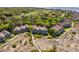 Beautiful aerial view of villas near golf course, nestled by lush trees with a walking path to the sandy beach at 1342 Pelican Watch Villas, Seabrook Island, SC 29455