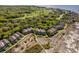 Wonderful aerial view showing beachside villas close to the golf course, complete with beach access at 1342 Pelican Watch Villas, Seabrook Island, SC 29455