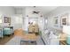 Bright and airy open living space with dining area, comfortable seating, and views of the kitchen at 1342 Pelican Watch Villas, Seabrook Island, SC 29455
