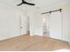 Large bedroom with multiple closets and a door leading into a bathroom at 1409 Lieben Rd, Mount Pleasant, SC 29466