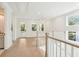 Bonus room with hardwood floors, natural light and a ceiling fan at 1409 Lieben Rd, Mount Pleasant, SC 29466