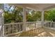 Outdoor porch with wooded views at 1409 Lieben Rd, Mount Pleasant, SC 29466