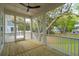 Wide porch perfect for enjoying the outdoor views and breeze at 1409 Lieben Rd, Mount Pleasant, SC 29466