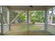 Spacious porch featuring green outdoor scenery at 1409 Lieben Rd, Mount Pleasant, SC 29466