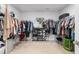Large walk-in closet with ample hanging space, shelving, and organizational features at 149 Caleb Ct, Ladson, SC 29456