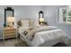 Bright bedroom featuring mirrors and neutral tones and decor at 1603 Ventura Pl, Mount Pleasant, SC 29464