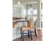 Granite countertops and barstool seating define this area, creating a perfect blend of comfort and style at 1681 E Ashley Ave # A, Folly Beach, SC 29439