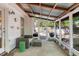 Relaxing screened patio featuring outdoor seating and a grill at 1812 Overrun St, Charleston, SC 29414