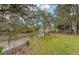 Lush backyard with a view of the marsh, offering a private and natural setting at 2037 Shell Ring Cir, Mount Pleasant, SC 29466
