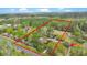 Aerial view showcasing property boundaries with potential for building on expansive wooded lot near road at 2080 Sniders Hwy, Walterboro, SC 29488