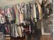 Walk-in closet with clothes racks and space for shoes at 210 Ellen St, Goose Creek, SC 29445