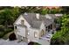 Back of the house aerial view, showing a beautiful deck for entertaining at 2104 Royal Pine Dr, Seabrook Island, SC 29455