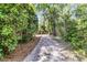 Scenic walking path lined with dense foliage offers privacy and tranquility at 2104 Royal Pine Dr, Seabrook Island, SC 29455