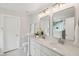 Bright bathroom with double sinks and vanity at 217 7Th Ave, Mount Pleasant, SC 29464