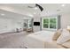 View of a large main bedroom featuring a sitting area and large picture windows at 217 7Th Ave, Mount Pleasant, SC 29464