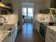 Bright kitchen with stainless steel appliances and waterfront views at 330 Concord St # Th 21, Charleston, SC 29401