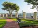Scenic park view with bench seating and a waterfront view of a bridge in the background at 330 Concord St # Th 21, Charleston, SC 29401