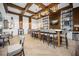 A cozy cafe space featuring a breakfast bar and stylish decor, perfect for enjoying casual dining and social gatherings at 332 Fish Creek Ct, Summerville, SC 29486