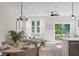 Inviting living space featuring a dining area, comfortable seating, and large windows at 333 Bremerton Dr, Goose Creek, SC 29445
