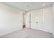 Bedroom features neutral carpet, recessed lights, and closet at 3683 Nassas St, Mount Pleasant, SC 29466
