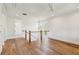 Bright second floor landing offers hardwood floors and natural lighting at 3683 Nassas St, Mount Pleasant, SC 29466