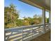 Spacious covered porch offers natural light and neighborhood views at 3683 Nassas St, Mount Pleasant, SC 29466
