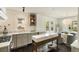 Spacious kitchen with marble countertops, center island, and stainless steel appliances at 40 Dunnemann Ave, Charleston, SC 29403