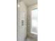 Elegant shower featuring marble tiling, a window for natural light, and modern fixtures for a luxurious experience at 40 Dunnemann Ave, Charleston, SC 29403