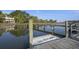 View of a dock stretching out to a home on the water at 478 Commonwealth Rd, Mount Pleasant, SC 29466