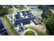 Drone shot of the Foxbank Elementary School at 484 Trotters Ln, Moncks Corner, SC 29461