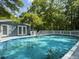 Enjoy this backyard pool with a deck area that offers a refreshing escape and a relaxing outdoor space at 4869 Slans Island Rd, Hollywood, SC 29449