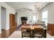 Spacious living room and dining area with hardwood floors and modern lighting at 505 Eastern Isle Ave, Summerville, SC 29486