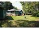 Spacious backyard with covered porch at 5452 E Lakeland Dr, North Charleston, SC 29406