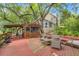 Backyard featuring gazebo with outdoor furniture at 5703 St Angela Dr, North Charleston, SC 29418