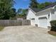 Spacious two car garage with a private drive and backyard at 732 Gahagan Rd, Summerville, SC 29485