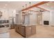 Spacious kitchen and living area with stainless appliances and granite countertops at 74 Longleaf Dr, Walterboro, SC 29488
