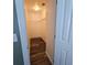 Empty walk-in closet featuring laminate floors, overhead lighting, and a wire shelf at 7406 Purser Ln, Hanahan, SC 29410