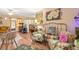Bright living room with unique decorations offering an eclectic style at 7873 Park Gate Dr, North Charleston, SC 29418