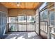 Relaxing screened-in patio perfect for enjoying the outdoors at 7921 Cricket Ct # D, North Charleston, SC 29418