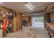Spacious unfinished basement area perfect for storage with visible framework and utilities at 8551 Pope Landing Rd, Edisto Island, SC 29438