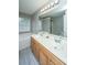 Bathroom features a double vanity, large mirror, and soaking tub at 9156 Fieldstone Trce, Summerville, SC 29485