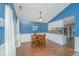 Lovely dining area with a wooden table, setting a beautiful mood at 9156 Fieldstone Trce, Summerville, SC 29485