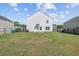 Large backyard surrounded by a fence, offering privacy and security at 1005 Golden Aspen Dr, Moncks Corner, SC 29461