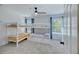Bright bedroom with a bunk bed set and window view; perfect for  at 1027 Island View Ct, Charleston, SC 29492