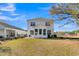 An expansive backyard offers plenty of space and outdoor seating at 108 O'Leary Cir, Summerville, SC 29483
